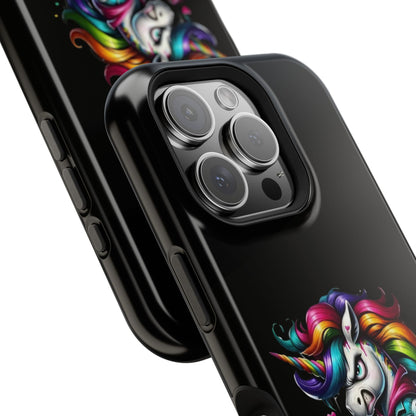 Colorful Unicorn Magnetic Tough Case - iPhone