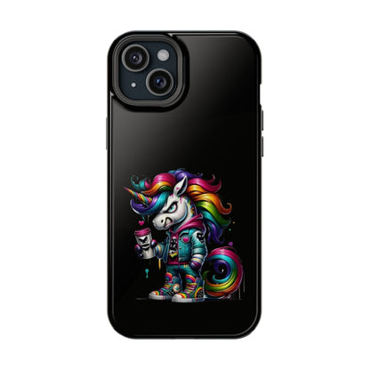 Colorful Unicorn Magnetic Tough Case - iPhone