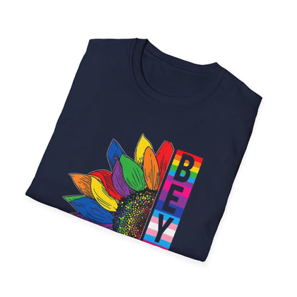 Be You, Loudly – Rainbow Sunflower