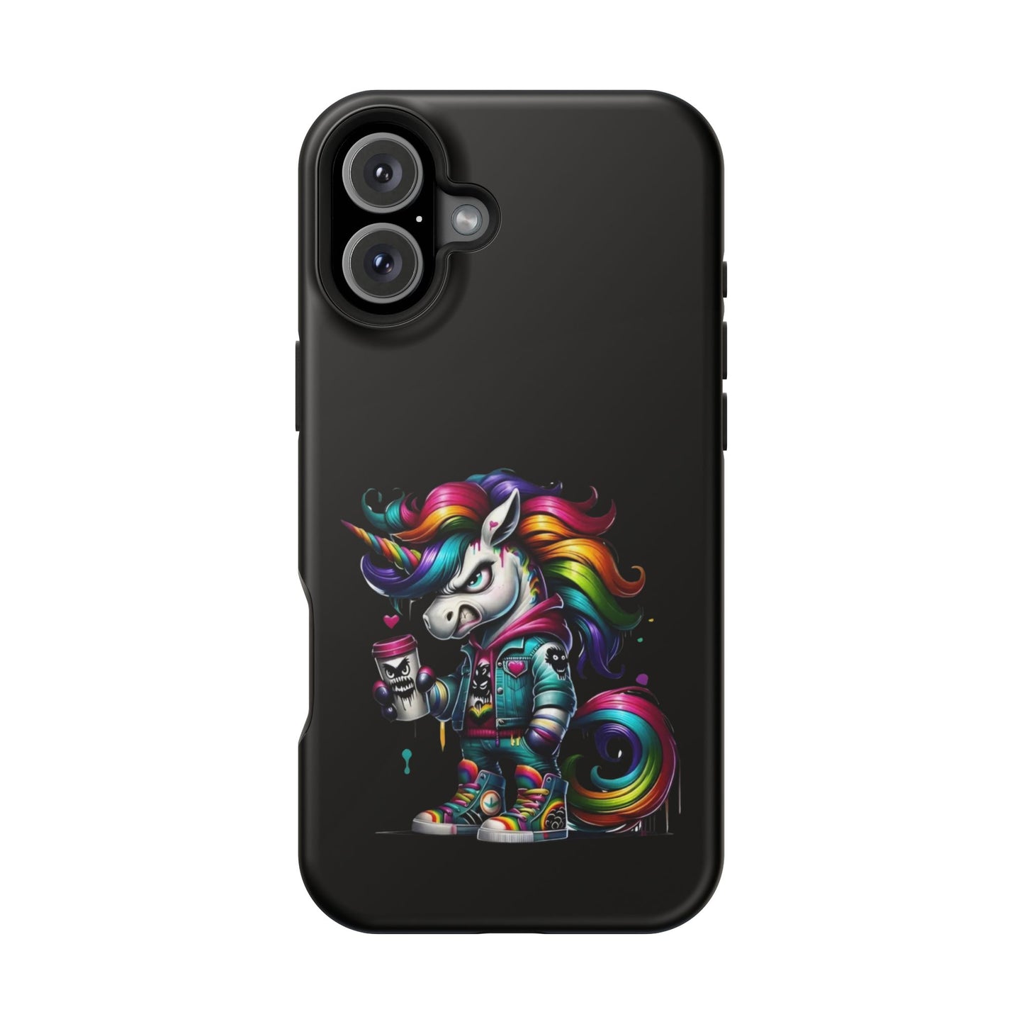Colorful Unicorn Magnetic Tough Case - iPhone