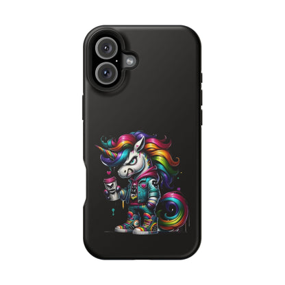 Colorful Unicorn Magnetic Tough Case - iPhone