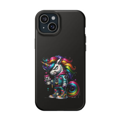 Colorful Unicorn Magnetic Tough Case - iPhone