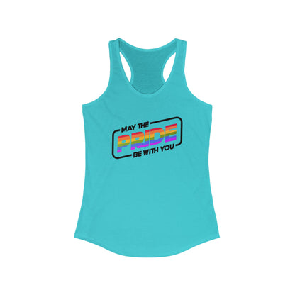 Pride Be With You - Racerback Tank
