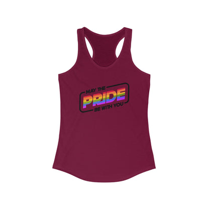 Pride Be With You - Racerback Tank