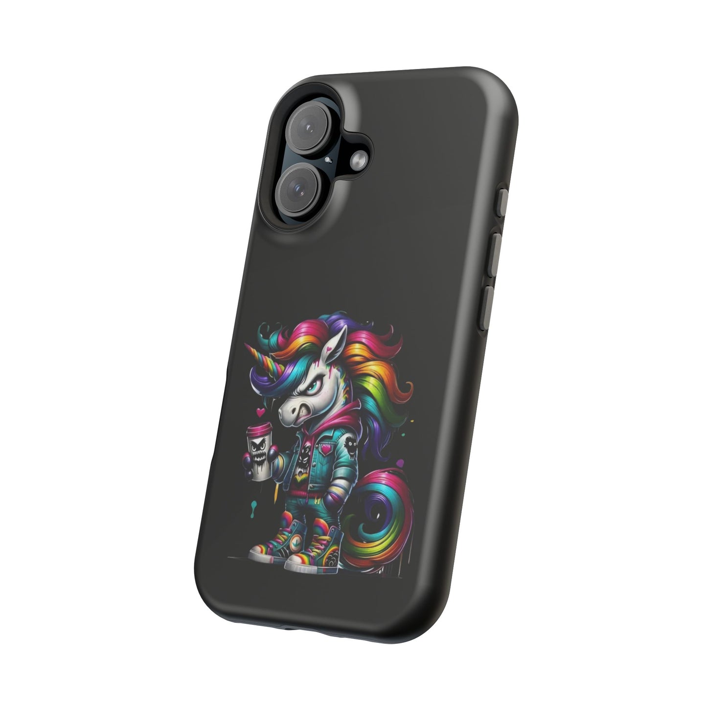 Colorful Unicorn Magnetic Tough Case - iPhone