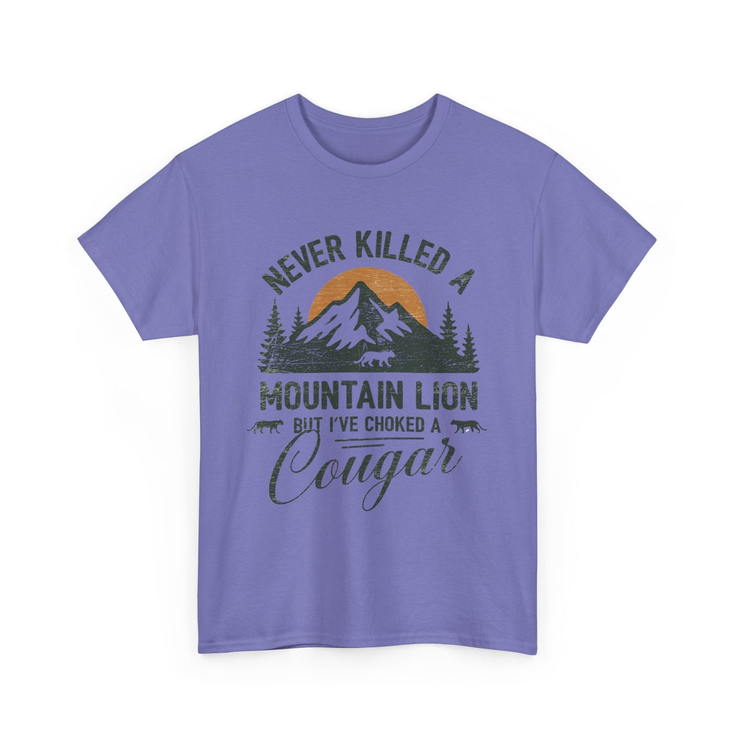 Never Killed a Mountain Lion, But I've Choked a Cougar