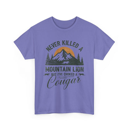 Never Killed a Mountain Lion, But I've Choked a Cougar
