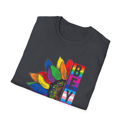 Be You, Loudly – Rainbow Sunflower
