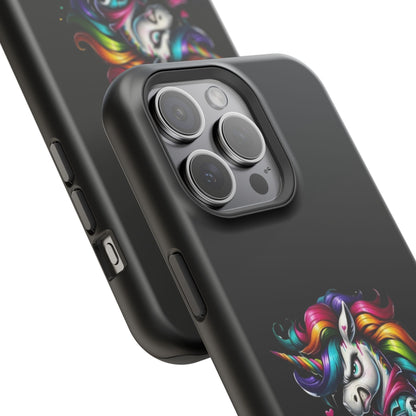 Colorful Unicorn Magnetic Tough Case - iPhone