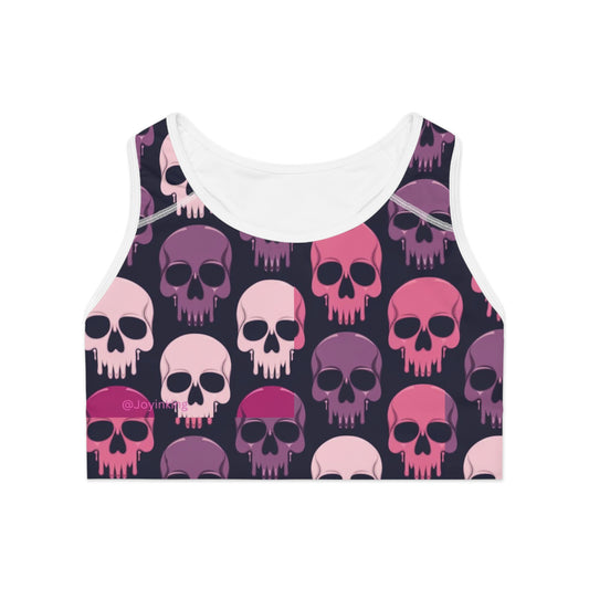Gothic Skull- Sports Bra