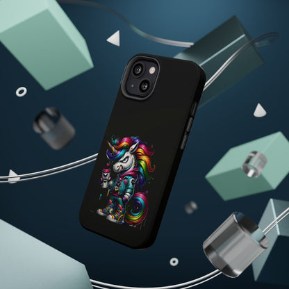 Colorful Unicorn Magnetic Tough Case - iPhone