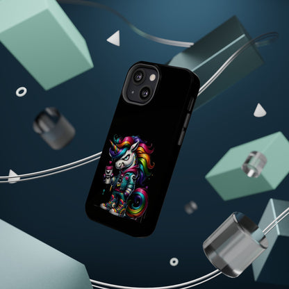 Colorful Unicorn Magnetic Tough Case - iPhone