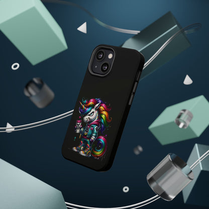 Colorful Unicorn Magnetic Tough Case - iPhone