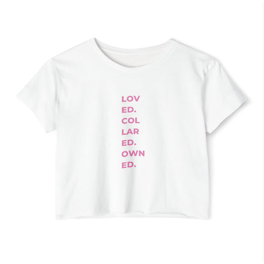 Loved & Collared - Crop Top