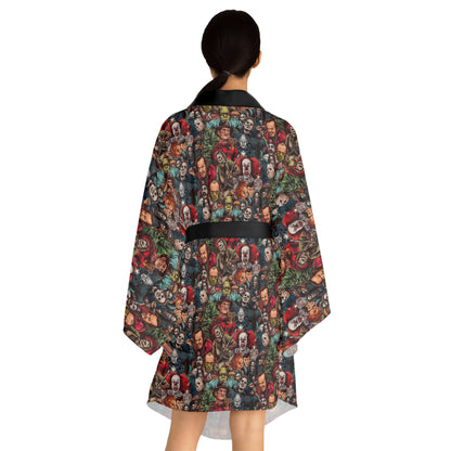 Final Girl Long Sleeve Kimono Robe