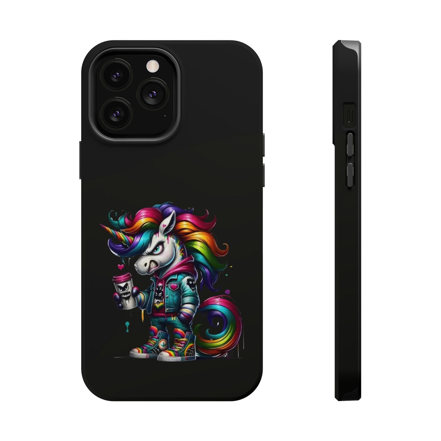 Colorful Unicorn Magnetic Tough Case - iPhone