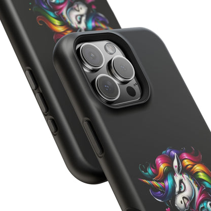 Colorful Unicorn Magnetic Tough Case - iPhone