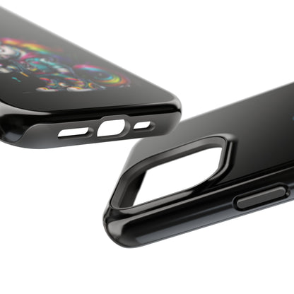 Colorful Unicorn Magnetic Tough Case - iPhone