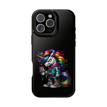 Colorful Unicorn Magnetic Tough Case - iPhone