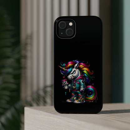 Colorful Unicorn Magnetic Tough Case - iPhone