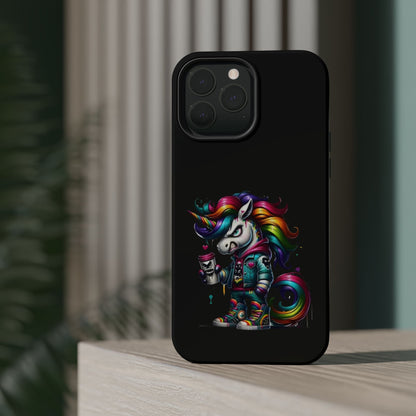 Colorful Unicorn Magnetic Tough Case - iPhone