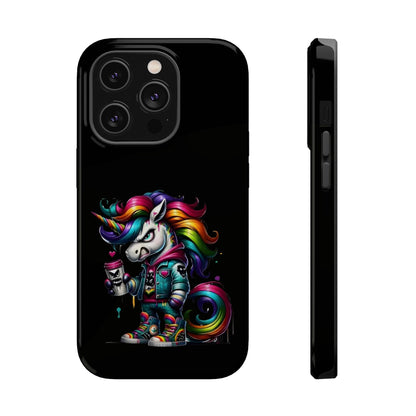 Colorful Unicorn Magnetic Tough Case - iPhone