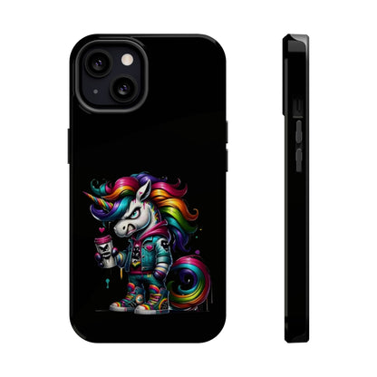 Colorful Unicorn Magnetic Tough Case - iPhone