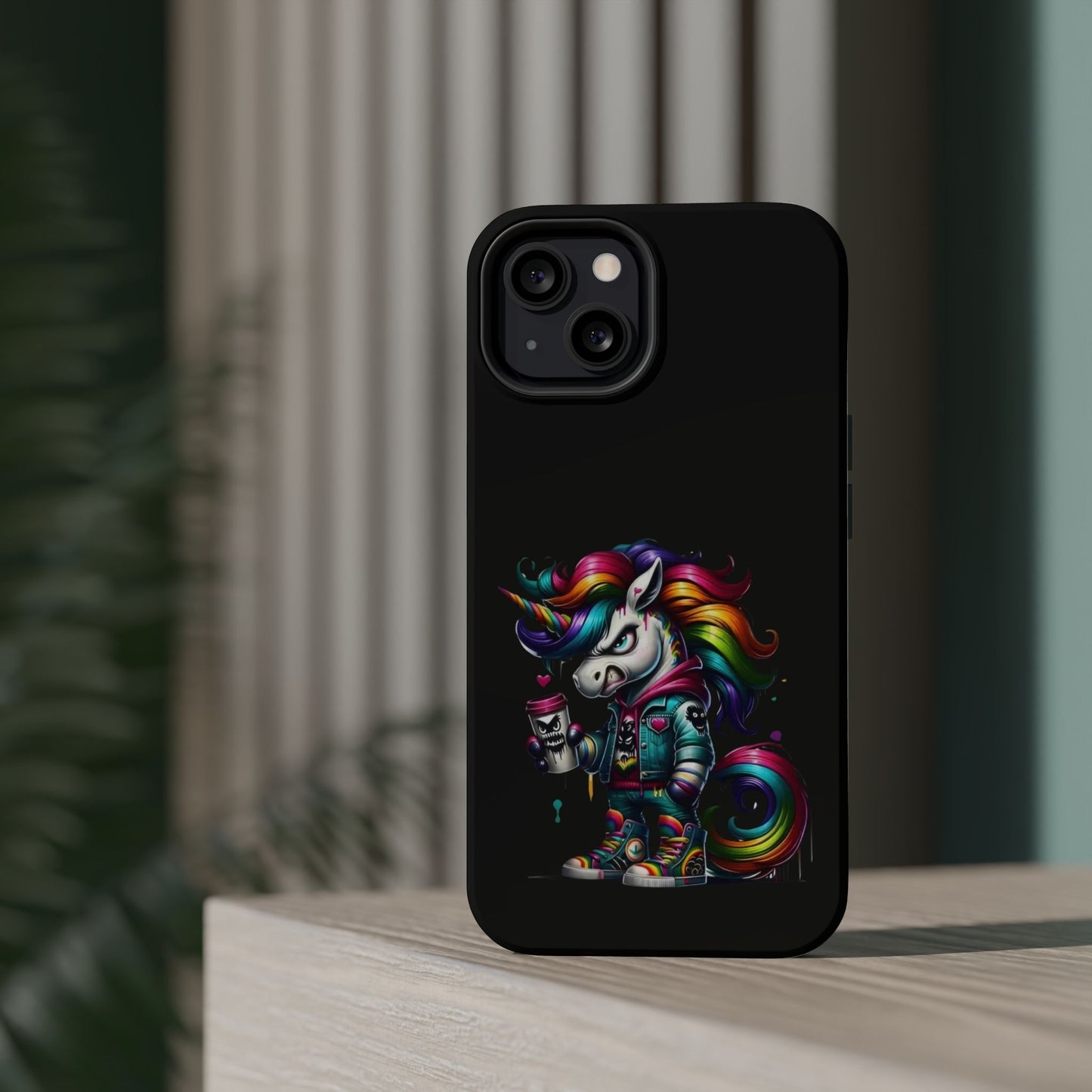 Colorful Unicorn Magnetic Tough Case - iPhone