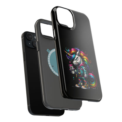 Colorful Unicorn Magnetic Tough Case - iPhone
