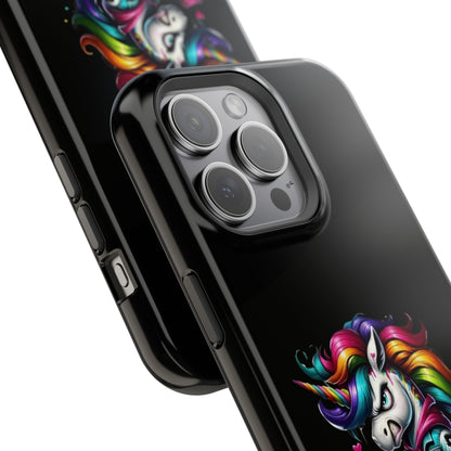 Colorful Unicorn Magnetic Tough Case - iPhone