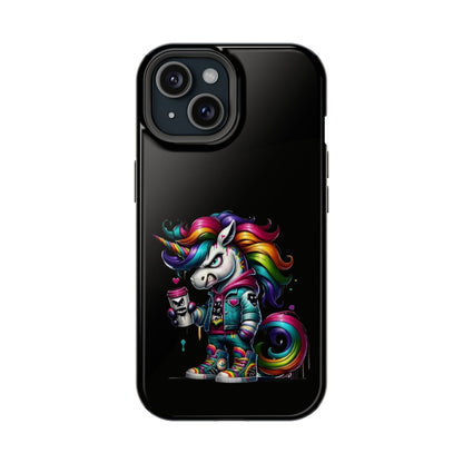 Colorful Unicorn Magnetic Tough Case - iPhone