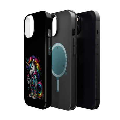 Colorful Unicorn Magnetic Tough Case - iPhone