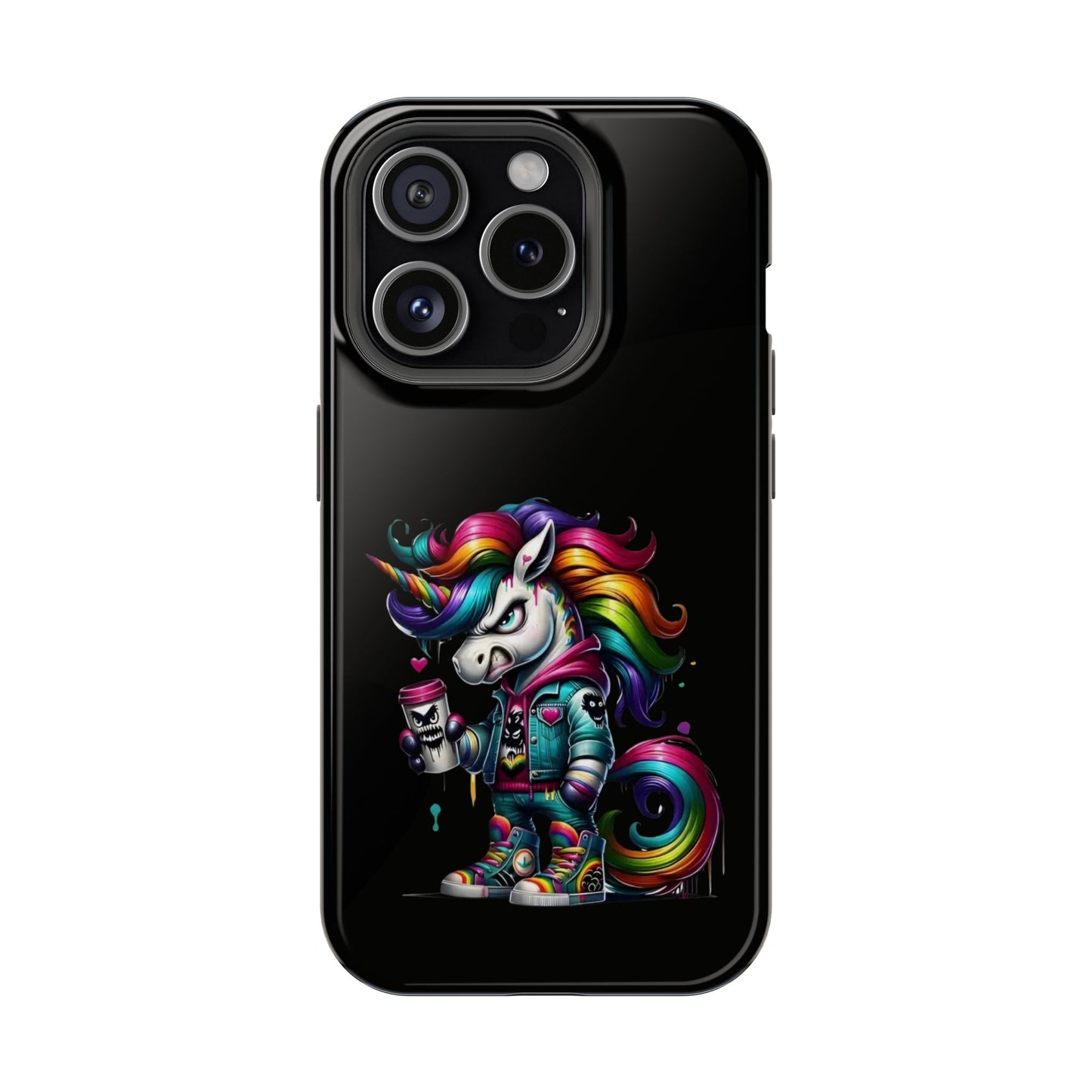Colorful Unicorn Magnetic Tough Case - iPhone