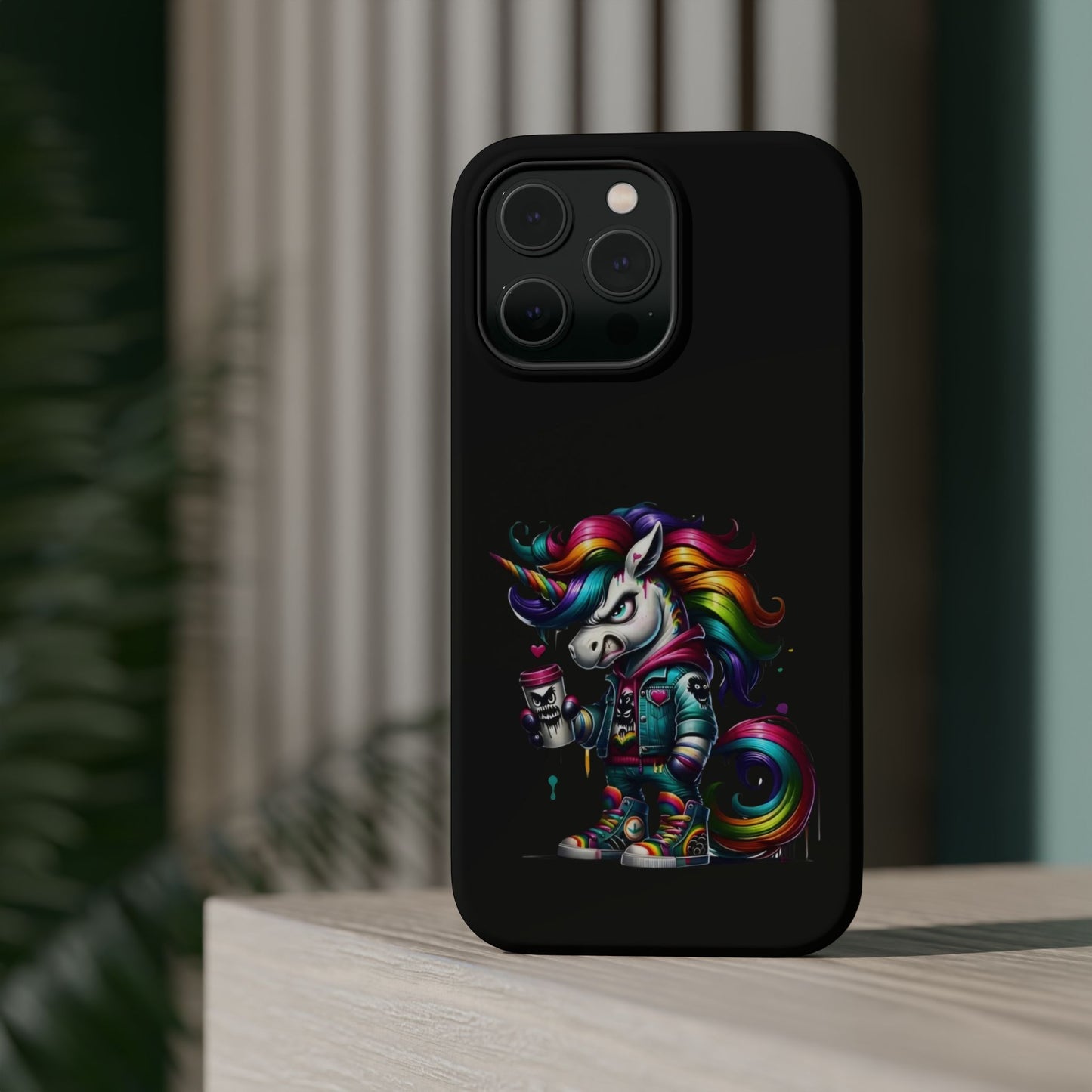 Colorful Unicorn Magnetic Tough Case - iPhone