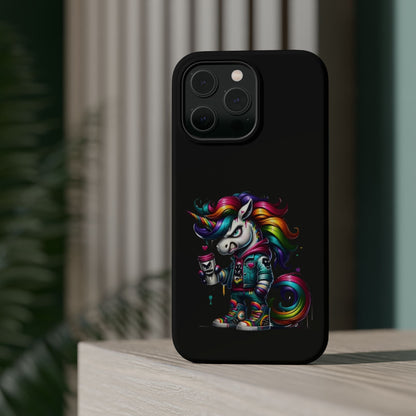 Colorful Unicorn Magnetic Tough Case - iPhone
