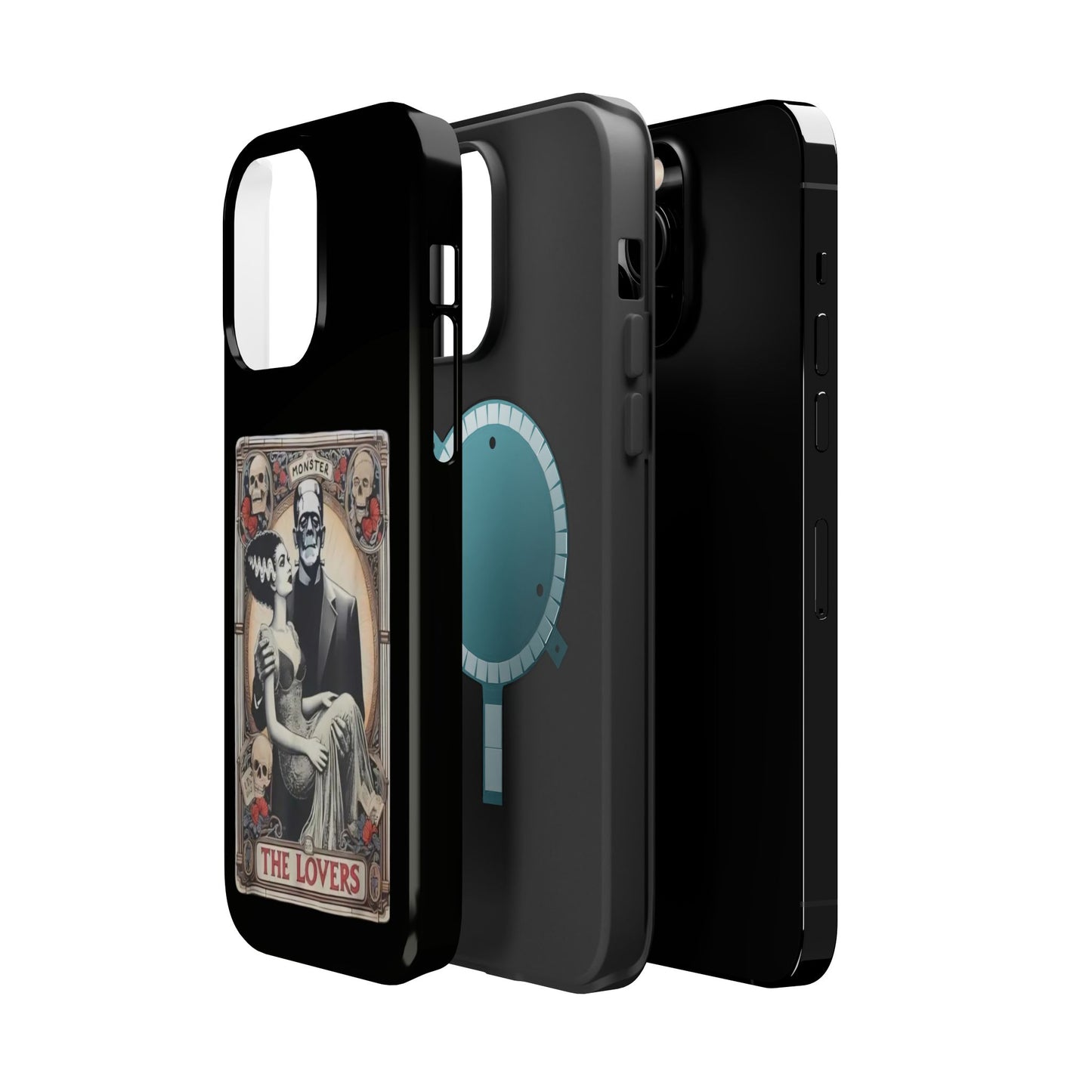 Electric Couple Magnetic Tough Case - iPhone