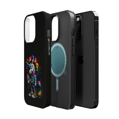 Colorful Unicorn Magnetic Tough Case - iPhone