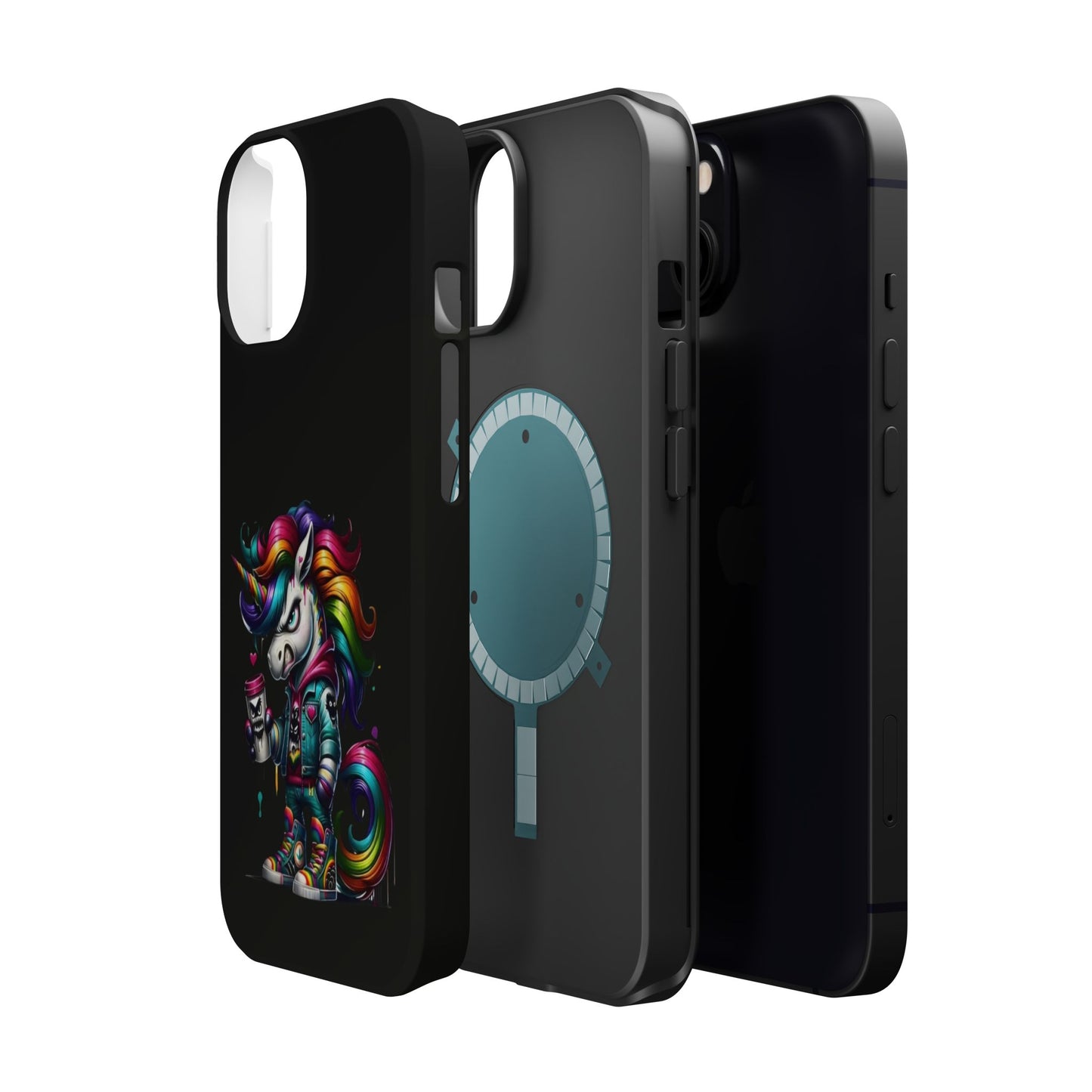 Colorful Unicorn Magnetic Tough Case - iPhone
