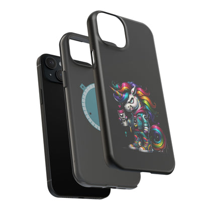 Colorful Unicorn Magnetic Tough Case - iPhone