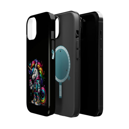 Colorful Unicorn Magnetic Tough Case - iPhone