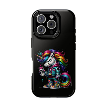 Colorful Unicorn Magnetic Tough Case - iPhone