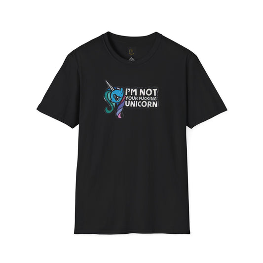 Not Your Fucking Unicorn- Enamel Pin Tee
