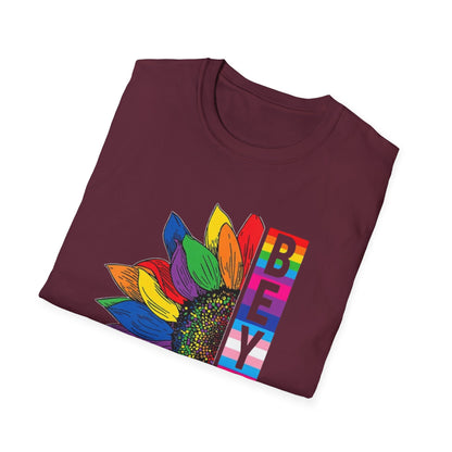Be You, Loudly – Rainbow Sunflower