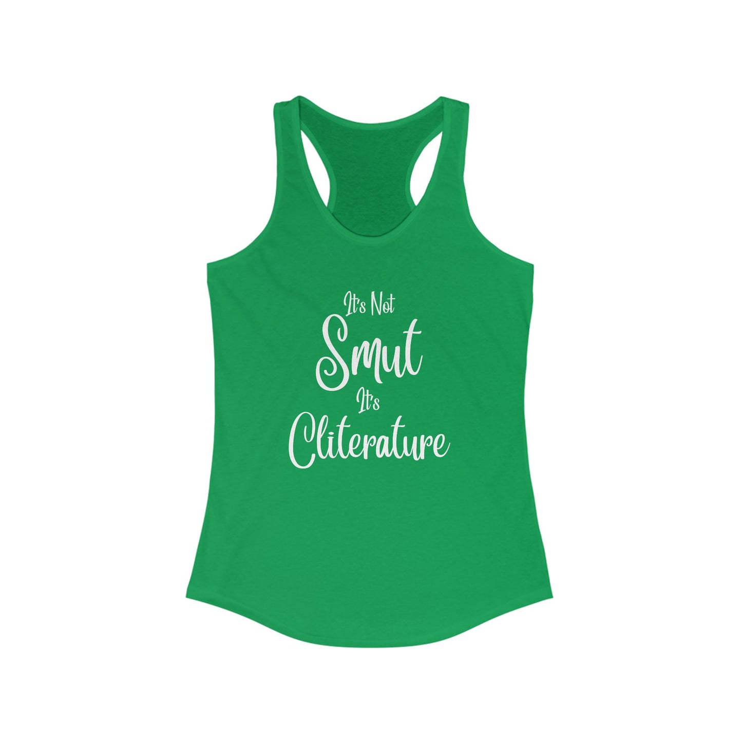 It's Cliterature - Racerback Tank