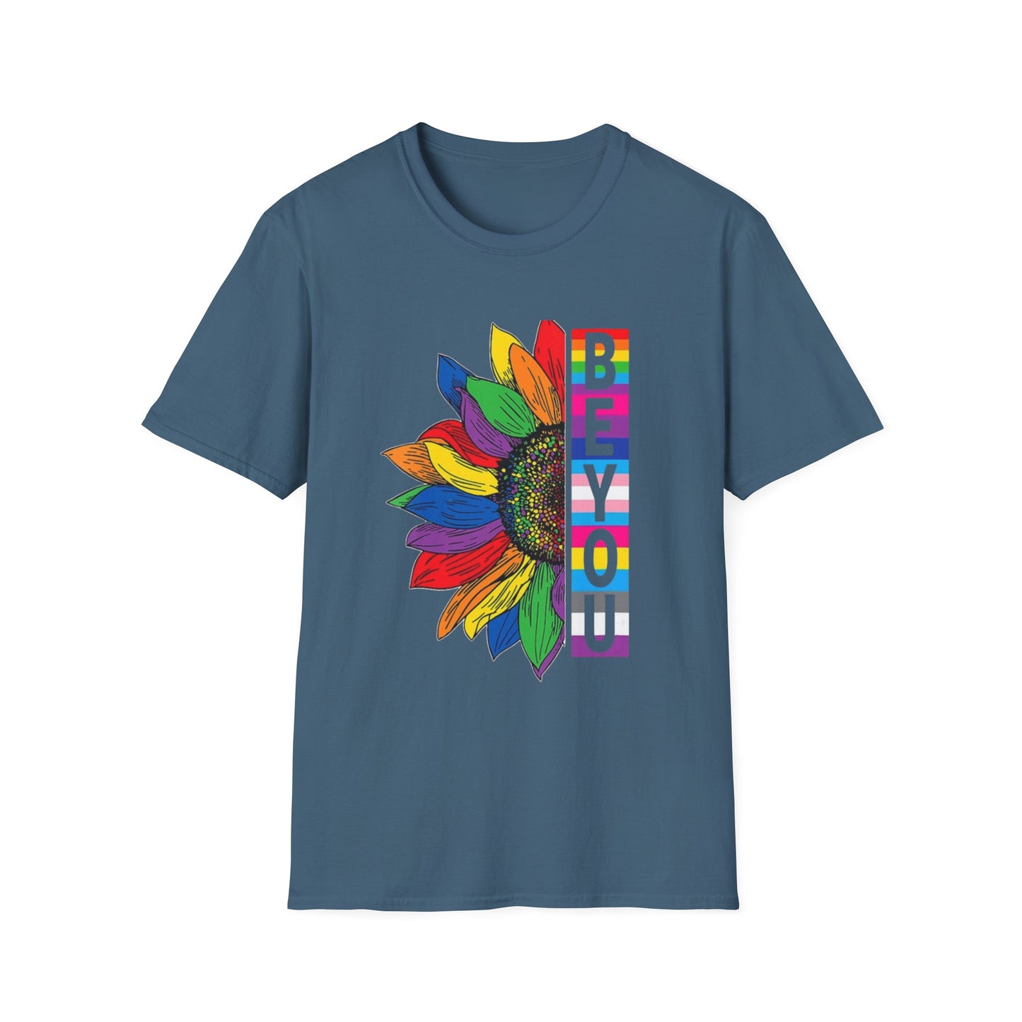 Be You, Loudly – Rainbow Sunflower