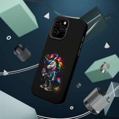 Colorful Unicorn Magnetic Tough Case - iPhone