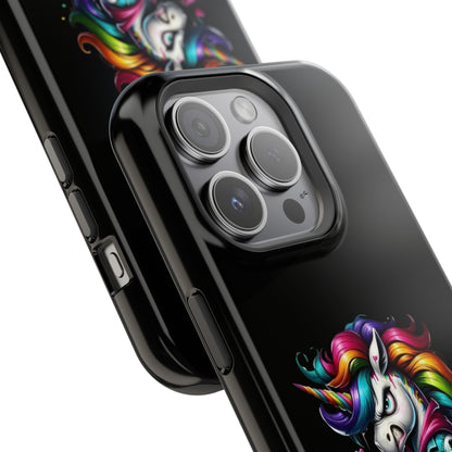 Colorful Unicorn Magnetic Tough Case - iPhone