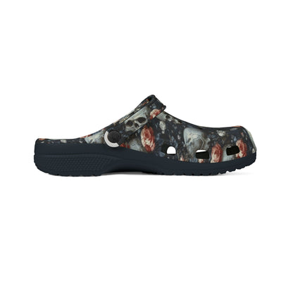 Skull Floral EVA Foam Clogs