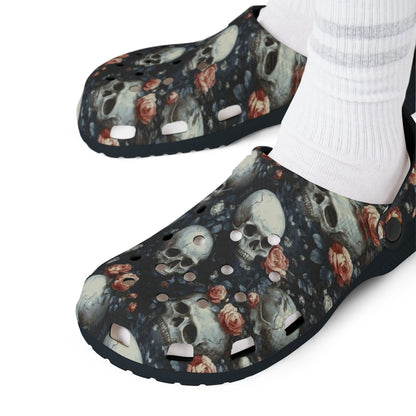 Skull Floral EVA Foam Clogs