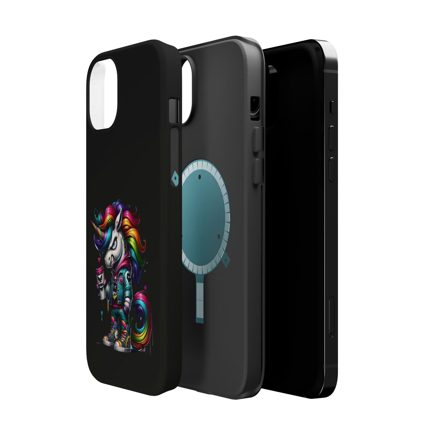 Colorful Unicorn Magnetic Tough Case - iPhone